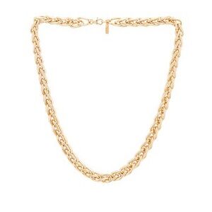 ELECTRIC PICKS CHUNKY GOLD LASSO CHAIN NECKLACE 18 INCH REVOLVE